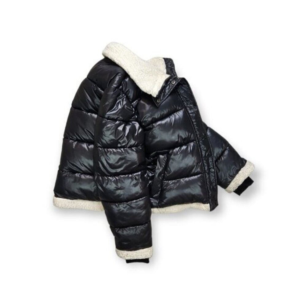 7 Seven for All Mankind SAM Shearling Thermal Puffer Jacket Womens Large